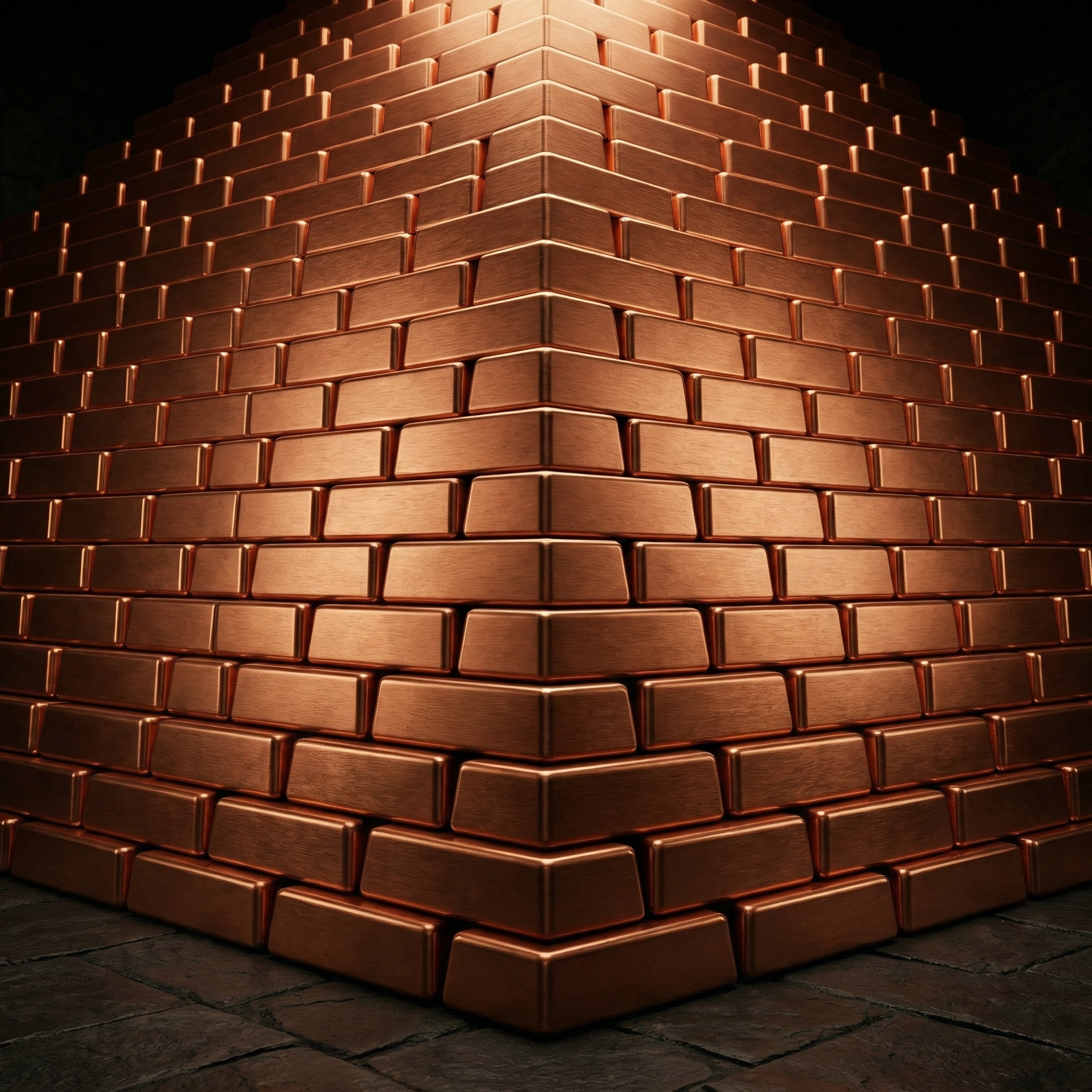 10 Tonne Copper Vault Stack