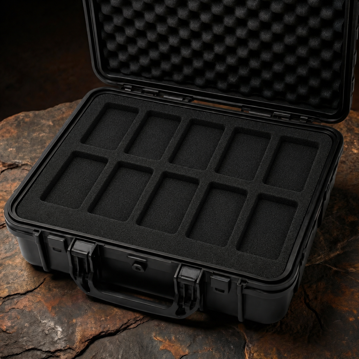 Copper Vault Collector's Case - Holds 16 × 1kg Bars + 64 × 1oz Coins