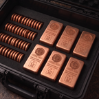 The Full Copper Vault Collector’s Case | 16kg + 64 Copper Coins