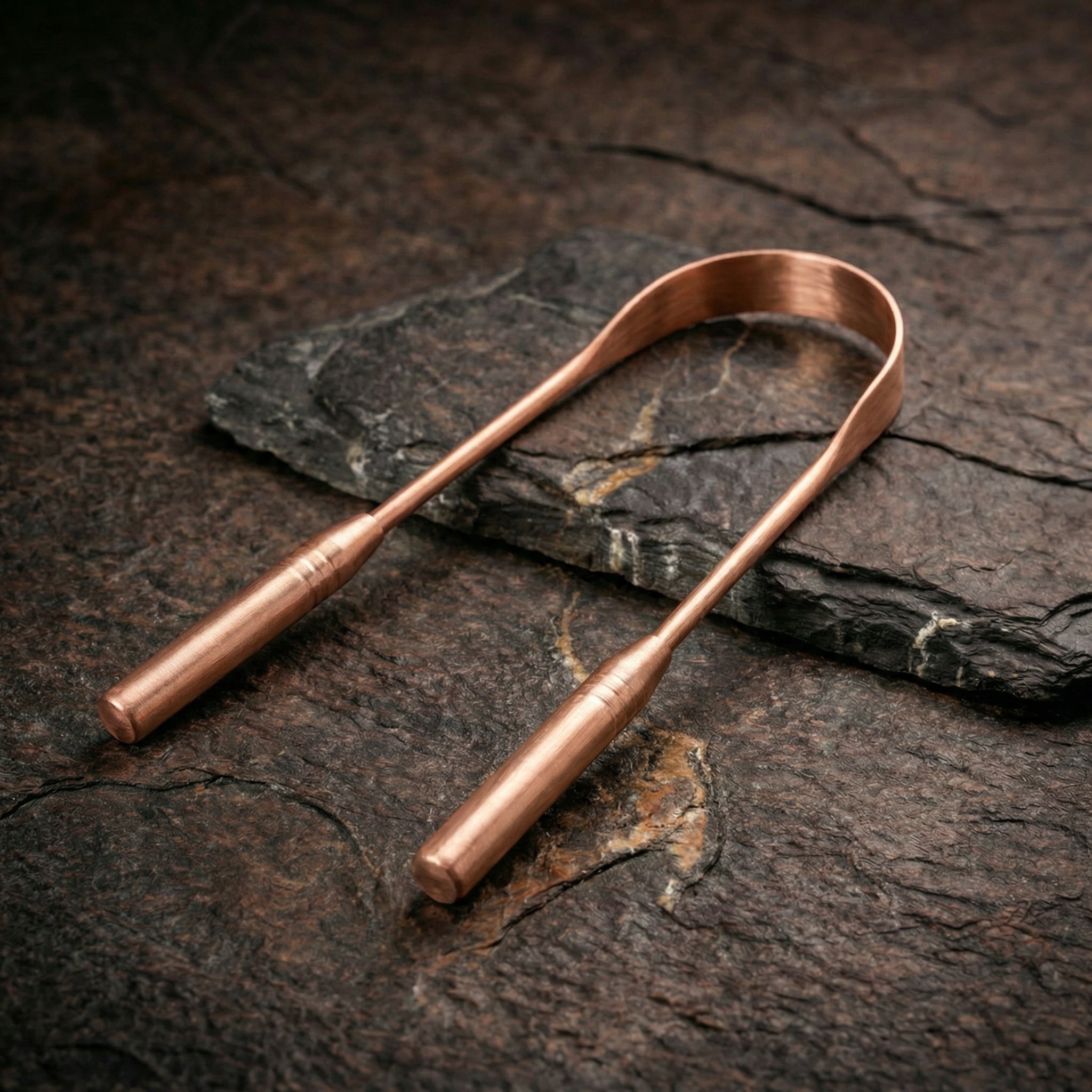 Copper Vault Pure Copper Tongue Scraper